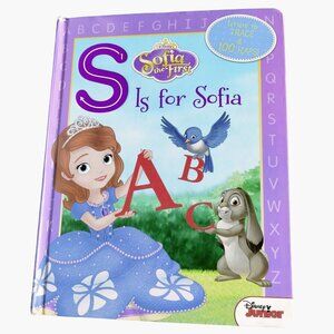 Disney Junior S Is For Sofia Book Letter Trace 100 flaps